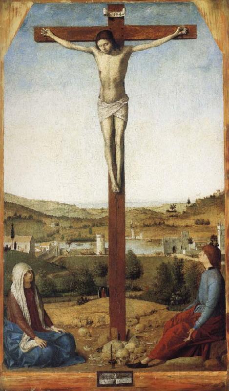 Antonello da Messina Christ Crucified Norge oil painting art